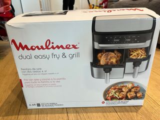 Freidora de aire doble Moulinex