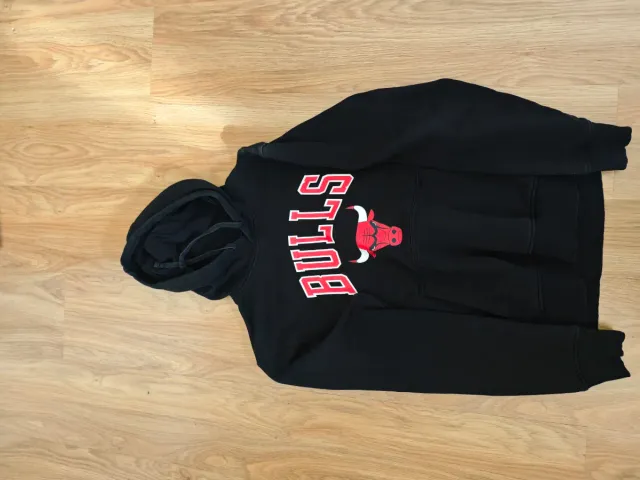 Sudadera Chicago Bulls Negra