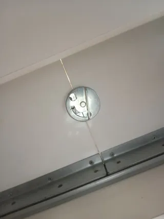 Mesa de comedor extensible blanca