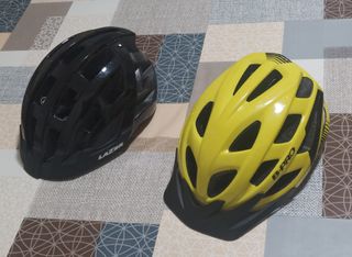 Cascos Bicicleta Montaña (MTB) - Negro y Amarillo