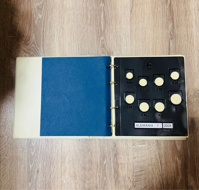 Lote de 2 Álbuns Pardo Verdes