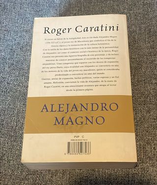 Libro Alejandro Magno, Roger Caratini