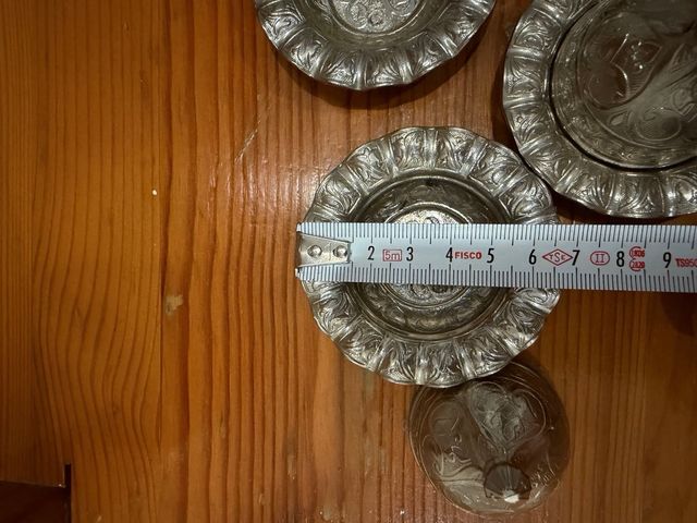 Set 3 Tazón Delicias Turcas Plata