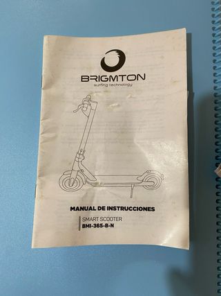 Patinete Eléctrico Brigmton BMI 365