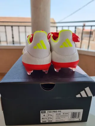 Botas de fútbol Adidas F50 PRO FG Talla 41.5