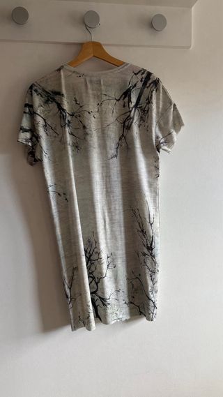 Vestido estampado árbol