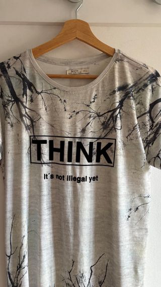 Vestido estampado árbol