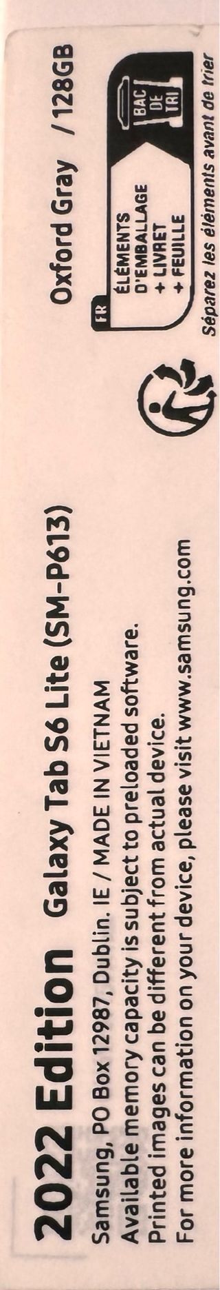 Samsung Galaxy Tab S6 Lite 128 GB + Custodia