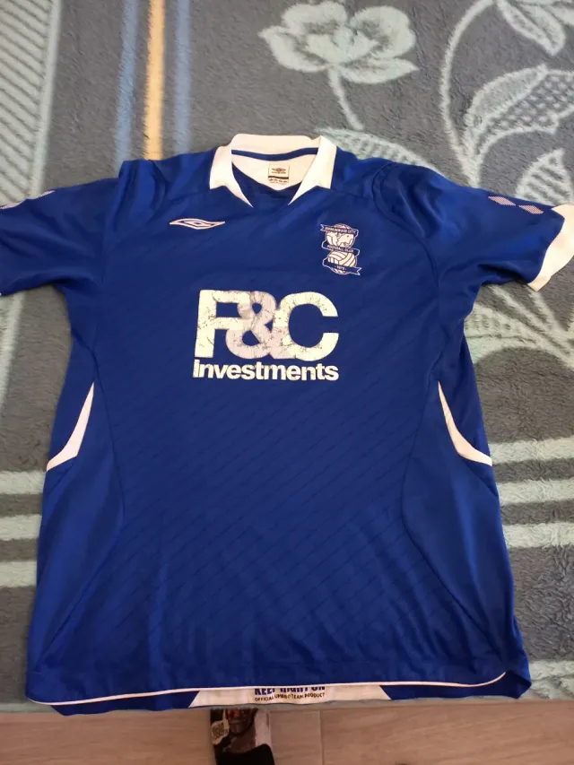 Maglietta da calcio blu Umbro...