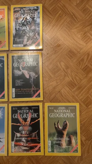 Revistas National Geographic 1997 y 1998