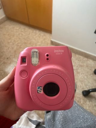 Cámara Instax Mini 9 Rosa Fujifilm