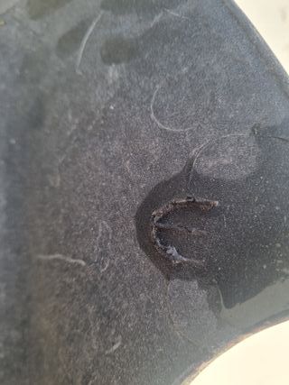 Lateral Esquerda Honda Transalp 600