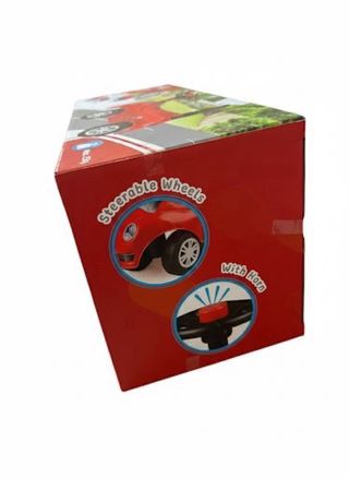 Coche correpasillos rojo