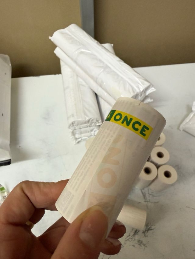 Rollos de ticket para impresora