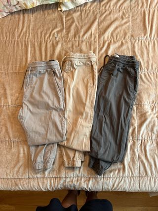 Pack 3 Pantalones Zara Talla M