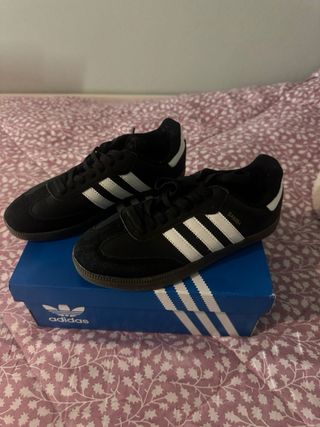 Adidas Samba Zapatillas Negras Blancas