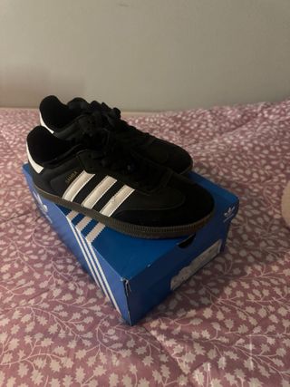 Adidas Samba Zapatillas Negras Blancas