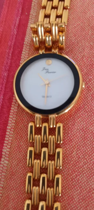 Reloj Jean Perret Vintage Oro Blanco