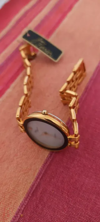 Reloj Jean Perret Vintage Oro Blanco