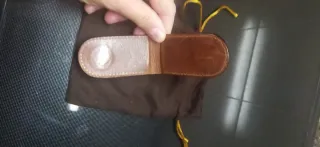 Fermasoldi The Bridge in pelle