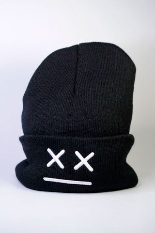 Kawaii Dead Face Beanie Berretto Cuffia Gorro