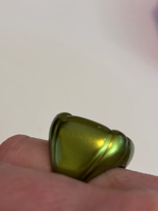 Anillo Dulcis Swarovski Verde y Rosa