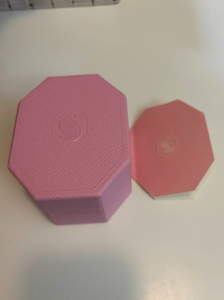 Anillo Dulcis Swarovski Verde y Rosa