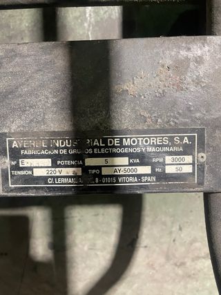 Generador Suzuki V270