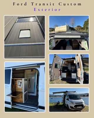 Furgo camper Ford Transit Custom 2015