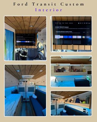 Furgo camper Ford Transit Custom 2015