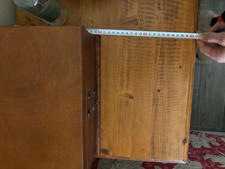 Comodino in legno massello stile messicano