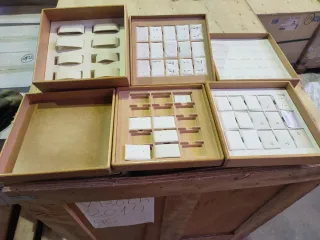 Bandejas para Joyas/Anillos (Madera, 24x24)lote