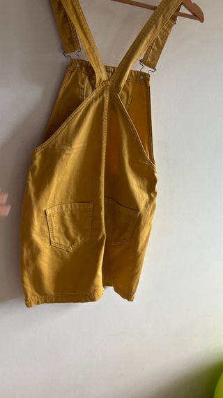 Peto vaquero amarillo mostaza