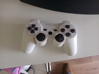 Consola PS3 Slim Negra + Mando Blanco