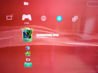 Consola PS3 Slim Negra + Mando Blanco