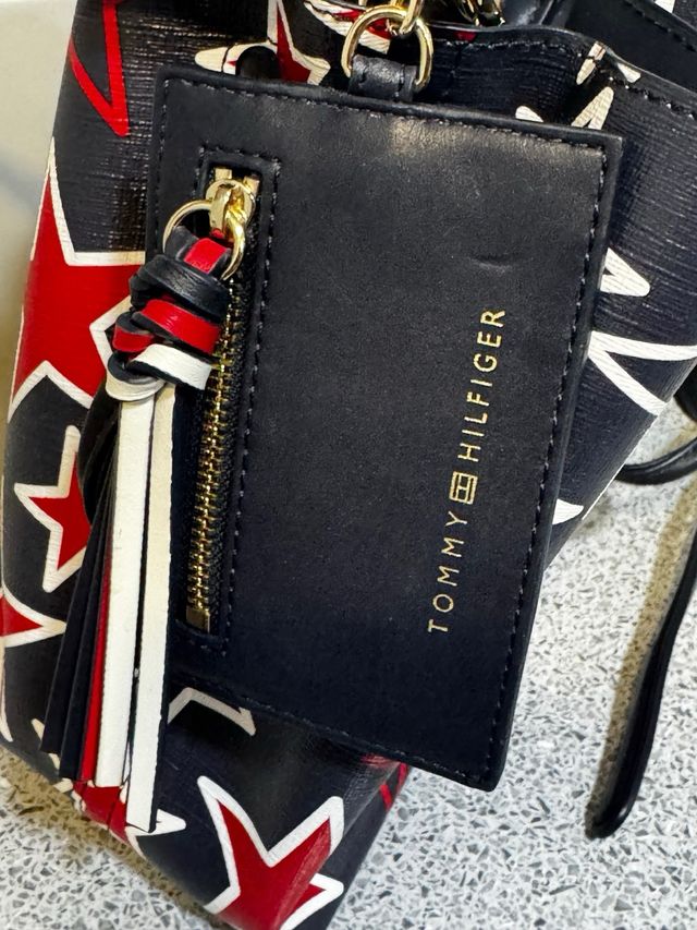 Bolso Tommy Hilfiger Estrellas Azul y Rojo