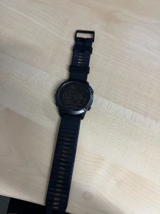 Garmin Fenix 6X Sapphire Negro