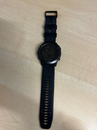 Garmin Fenix 6X Sapphire Negro