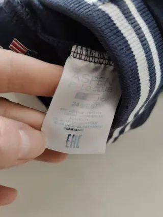 Pantaloni lunghi bimbo 2 anni blu