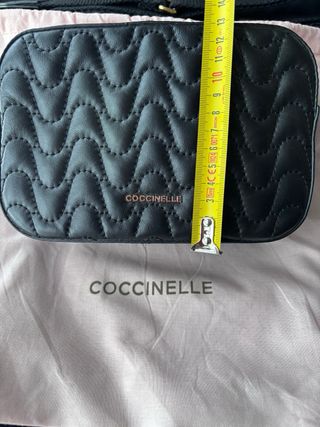 Bolso Coccinelle Negro Acolchado