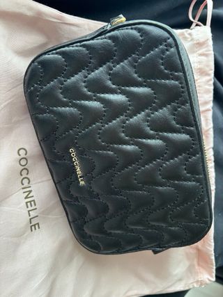 Bolso Coccinelle Negro Acolchado