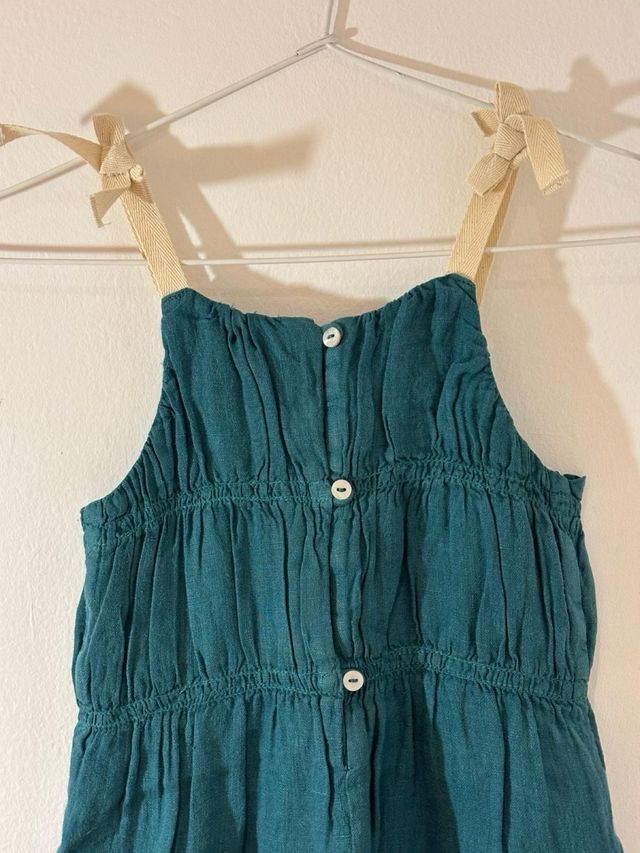 Mono verde niña talla 6