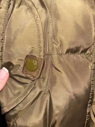 Chaquetón de plumas GAS verde militar