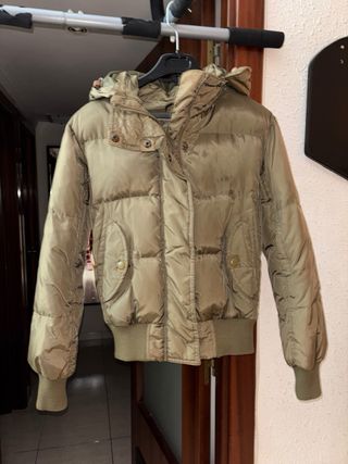 Chaquetón de plumas GAS verde militar