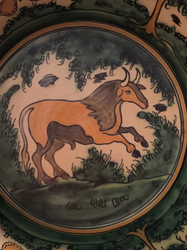 Lebrillo antiguo Toro