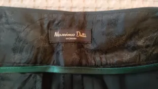 Pantalón vestir Massimo Dutti negro