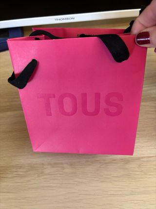 Pendientes Tous Perla y Plata, grande