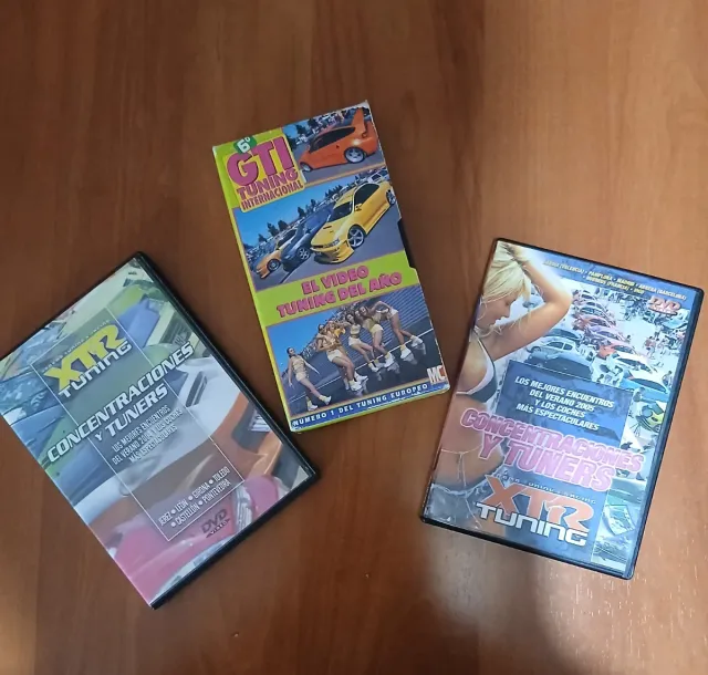 DVD/VHS. XTR Tuning Concentraciones y Tuners