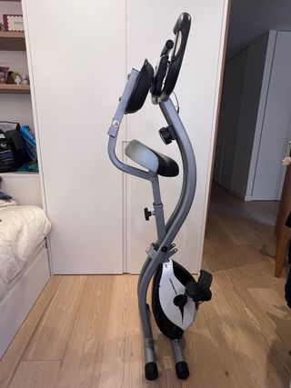 Bicicleta estatica plegable
