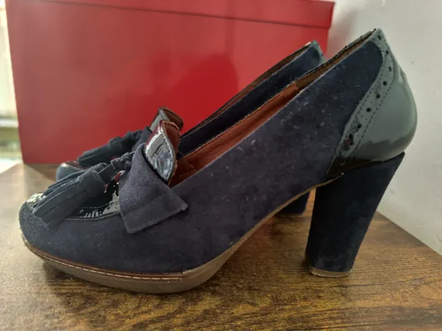 Mocasines piel, en Ante y Charol  Muy Cómodos